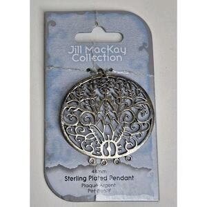 Jill MacKay Collection sterling plated pendant Craft Design 2008
